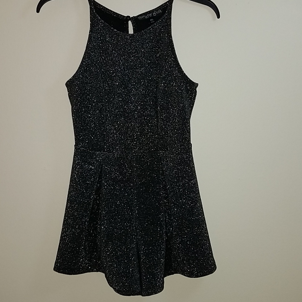 Topshop Sparkly Romper